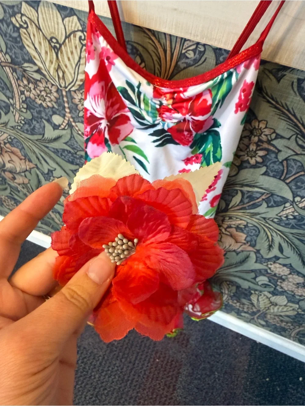 NEW! A Wish Come True Mele Kalikimaka dance costume Hawaiian